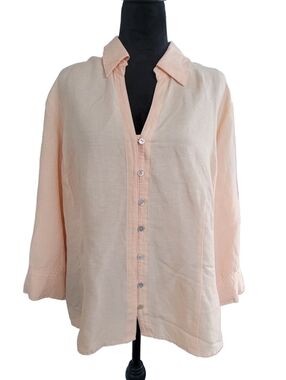 Van Heusen Peach Dress Shirt